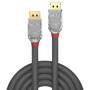 LINDY 2m DisplayPort Kabel Cromo Line Aufloesungen bis zu Ultra HD 4K 3840x2160 60Hz (36302)