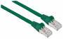 Intellinet Network Patch Cable - Cat7 Cable/Cat6A Plugs - 7.5m - Green - Copper - S/FTP - LSOH / LSZH - PVC - Gold Plated Contacts - Snagless - Booted - Polybag - 7.5 m - Cat7 - S/FTP (S-STP) - RJ-45 - RJ-45 - Green