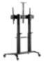 MANHATTAN Aluminium TV-Ständer rollbar 70"-120" 140kg (Speditionsversand) (462341)