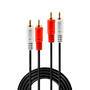 LINDY Audiokabel Stereo 2xRCA/2xRCA M/M 20m (35666)