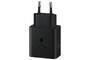 Samsung Mobilfunkzubehör Samsung Galaxy Power Adapter USB Type C 45W Black w/Cable (EP-T4511XBEGEU)