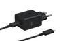 Samsung Mobilfunkzubehör Samsung Galaxy Power Adapter USB Type C 45W Black w/Cable (EP-T4511XBEGEU)