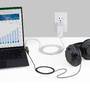 STARTECH.COM USB-C Audio und Ladeadapter - USB-C Audio Adapter - 3,5mm TRRS-Kopfhörer Adapter und 60