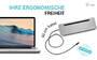 I-TEC USB-C Metal Ergonomic 4K 3x Display Docking Station with PD 100 W + i-tec Universal Charger 10