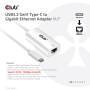 Club 3D Club3D Adapter USB 3.2 Typ C > RJ45 Gigabit LAN   St/Bu retail (CAC-1519)