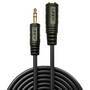 LINDY Audiokabel 3.5mm/2m 3.5mm-Klinke m/f vergoldet (35652)