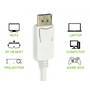 Techly Adapter DisplayPort M 1.2 auf HDMI F passiv 1080p 60Hz weiß - Adapter - Audio/Multimedia