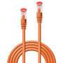 LINDY Cat.6 S/FTP Kabel, orange, 2m Patchkabel (47809)