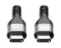 MANHATTAN USB2.0 USB-C Kabel Stecker/Stecker 240W 2m schwarz (356367)
