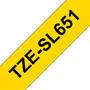 Brother TZe-SL651 - PT-D800W PT-E550WVP PT-P900W PT-P950NW - Black - Yellow - 2.4 cm - 8 m - Blister