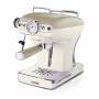 Ariete Vintage Espresso Maschine, beige Siebträgergeräte