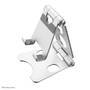 Neomounts by Newstar foldable phone stand - Mobile phone/Smartphone - Passive holder - Desk - Indoor - Silver