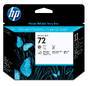 HP 72 - HP DesignJet T610 Printer series - T620 Printer series - T770 Printer series - T1100 Printer series,... - Thermal inkjet - Grey - Photo black - C9380A - Singapore - 28 mm