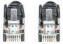 Intellinet Network Patch Cable - Cat6 - 1.5m - Black - CCA - U/UTP - PVC - RJ45 - Gold Plated Contacts - Snagless - Booted - Polybag - 1.5 m - Cat6 - U/UTP (UTP) - RJ-45 - RJ-45 - Black