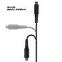 LINDY 1m verstärktes USB Typ C an Lightning Ladekabel (31286)