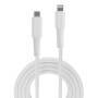 LINDY 1m USB C an Lightning Kabel MFI-zertifiziert, weiß (31316)