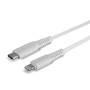 LINDY 1m USB C an Lightning Kabel MFI-zertifiziert, weiß (31316)