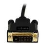 STARTECH.COM 6 ft Mini DisplayPort to DVI Adapter Converter Cable Mini DP to DVI 1920x1200 - Black (