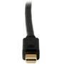 STARTECH.COM 6 ft Mini DisplayPort to DVI Adapter Converter Cable Mini DP to DVI 1920x1200 - Black (