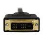 StarTech.com 2m Micro HDMI to DVI-D Cable - M/M - 2 m - Micro-HDMI - DVI-D - Gold - Black - Polyvinyl chloride (PVC)