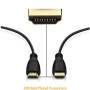 Techly ICOC-HDMI2-4-060 - 2 m - HDMI Type A (Standard) - HDMI Type A (Standard) - 4096 x 2160 pixels - 3D - Black