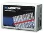 MANHATTAN Magnetkartenleser USB drei Spuren Leser   schwarz (460255)