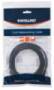 Intellinet Network Patch Cable - Cat6 - 2m - Black - CCA - U/UTP - PVC - RJ45 - Gold Plated Contacts - Snagless - Booted - Polybag - 2 m - Cat6 - U/UTP (UTP) - RJ-45 - RJ-45 - Black