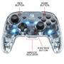 PDP Nintendo Switch Controller Wireless durchsichtig Gamepads