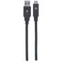 MANHATTAN USB 3.1 Gen1-Kabel C-Stecker/A-Stecker 2m schwarz (354974)