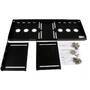 StarTech.com Universal VESA LCD Monitor Mounting Bracket for 19in Rack or Cabinet - Mounting bracket - Black - Steel - 4U - EIA RS310-D - CE - REACH - TAA