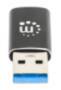 MANHATTAN USB-A auf USB-C Adapter USB 3.2 Gen 2 10Gbps (153980)