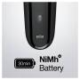 Braun Series 3 300BT - Rotation shaver - 1 mm - Black,Green - Battery - Nickel-Metal Hydride (NiMH) - Built-in battery