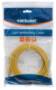Intellinet Network Patch Cable - Cat6 - 1m - Yellow - CCA - U/UTP - PVC - RJ45 - Gold Plated Contacts - Snagless - Booted - Polybag - 1 m - Cat6 - U/UTP (UTP) - RJ-45 - RJ-45 - Yellow