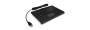 KeySonic ACK-3410 - Mini - USB - Membrane - QWERTZ - Black