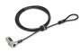 Kensington Slim N17 Combination Laptop Lock for Wedge-Shaped Slots - Combination lock - Carbon steel - Black