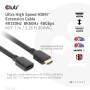 Club 3D Ultra High Speed HDMI Extension Cable 4K120Hz 8K60Hz 48Gbps M/F 1m - Cable - Digital/Display/Video