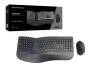 CONCEPTRONIC Tastatur+Maus Wireless ERGO  Layout ES  schwarz (ORAZIO02ES)