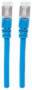 INTELLINET Cat6aPro Kabel Cat7 Rohkabel 0,5m blau RJ45 Vollkupfer LS0H halogenfrei AWG 26 vergoldete