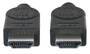 MANHATTAN HDMI-Kabel Ethernet A -> A St/St  1.00m ARC 30 AWG (323192)