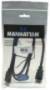 MANHATTAN HDMI-Kabel Ethernet A -> A St/St  1.00m ARC 30 AWG (323192)