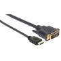 Techly HDMI zu DVI-D Kabel 5m schwarz (ICOC-HDMI-D-045)
