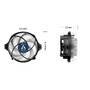Arctic Alpine 23 - Compact AMD CPU-Cooler - Air cooler - 9 cm - 100 RPM - 2000 RPM - 0.3 sone - Aluminium - Black