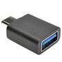 Eaton USB 3.1 Gen 1 (5 Gbps) Adapter - USB Type-C (USB-C) to USB Type-A M/F - USB C - USB 3.0 A - Male/Female - Black