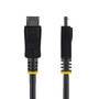 STARTECH.COM 2m Certified DisplayPort 1.2 Cable with Latches M/M - DisplayPort 4k with HBR2 support 