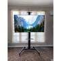 TECHLY TV Trolley für LCD LED TV 37-70Zoll 93-177cm schwarz mit Ablage (ICA-TR46)