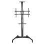 TECHLY TV Trolley für LCD LED TV 37-70Zoll 93-177cm schwarz mit Ablage (ICA-TR46)