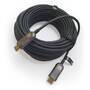 Techly ICOC-HDMI-HY2-010 - 10 m - HDMI Type A (Standard) - HDMI Type A (Standard) - 3D - 18 Gbit/s - Black