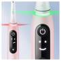 Oral-B iO 6 iO6 Doppelpack Elektrische Zahnbürste/Electric Toothbrush mit revolutionärer Magnet-Technologie, 5 Putzmodi & Display, 3 Aufsteckbürsten, black lava/pink sand