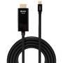 Lindy Kabel Mini DisplayPort/HDMI 4K30 (DP: passiv) 1m - 1 m - HDMI Type A (Standard) - Mini DisplayPort - Male - Male - 3840 x 2160 pixels