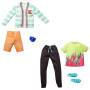 Mattel Barbie Fashions Modeset: Kleidung für die Ken-Puppe mit 1Outfit und 1Zubehörteil